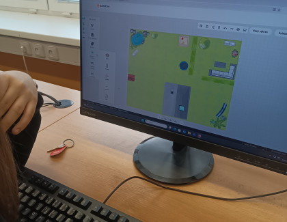 Zahradní architekti z 7. B v akci!