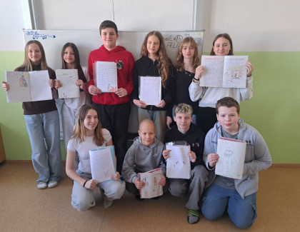 Den ve středověku: Žáci 7. B oživili historii 