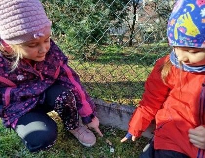 Výprava školní družiny za jarem 