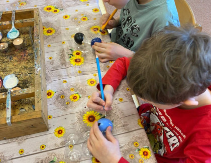 Velikonoční tvoření ve družině 