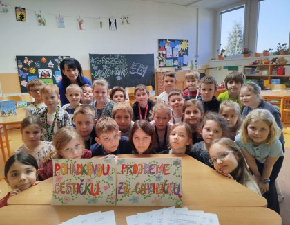 Březen měsíc knihy ve školní družině 