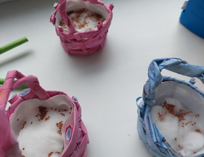 Velikonoční košíky - 5.B