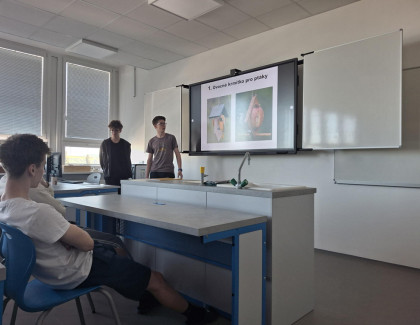 Příprava závěrečných projektů žáků 9. ročníku