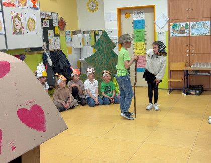 Besídka ke Dni matek a Dne rodiny v 1.B