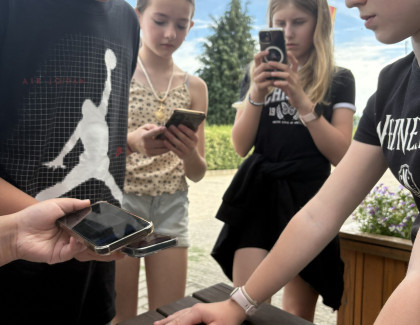 Páťáci opakovali matematiku s aplikací QRun.fun 