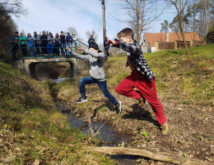 Výuka venku zahájena!