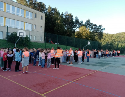 Cvičná evakuace školy