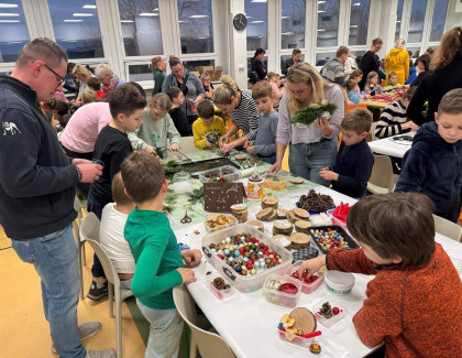 Vánoční tvořivé dílny - akce školní družiny