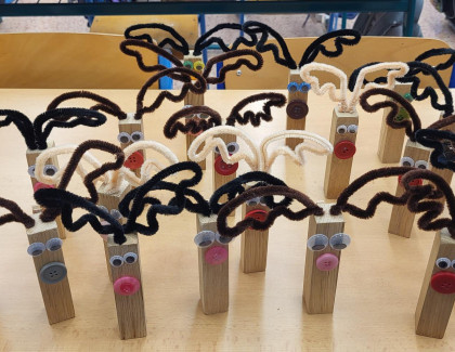 Vánoční tvoření v 6. A