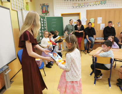 Slavnost Slabikáře u prvňáčků 