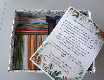 Vánoční přání pro babičky a dědečky 