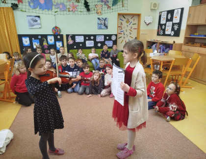 Vánoční atmosféra v naší družině 