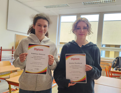 Soutěž v jazyce německém - okresní kolo